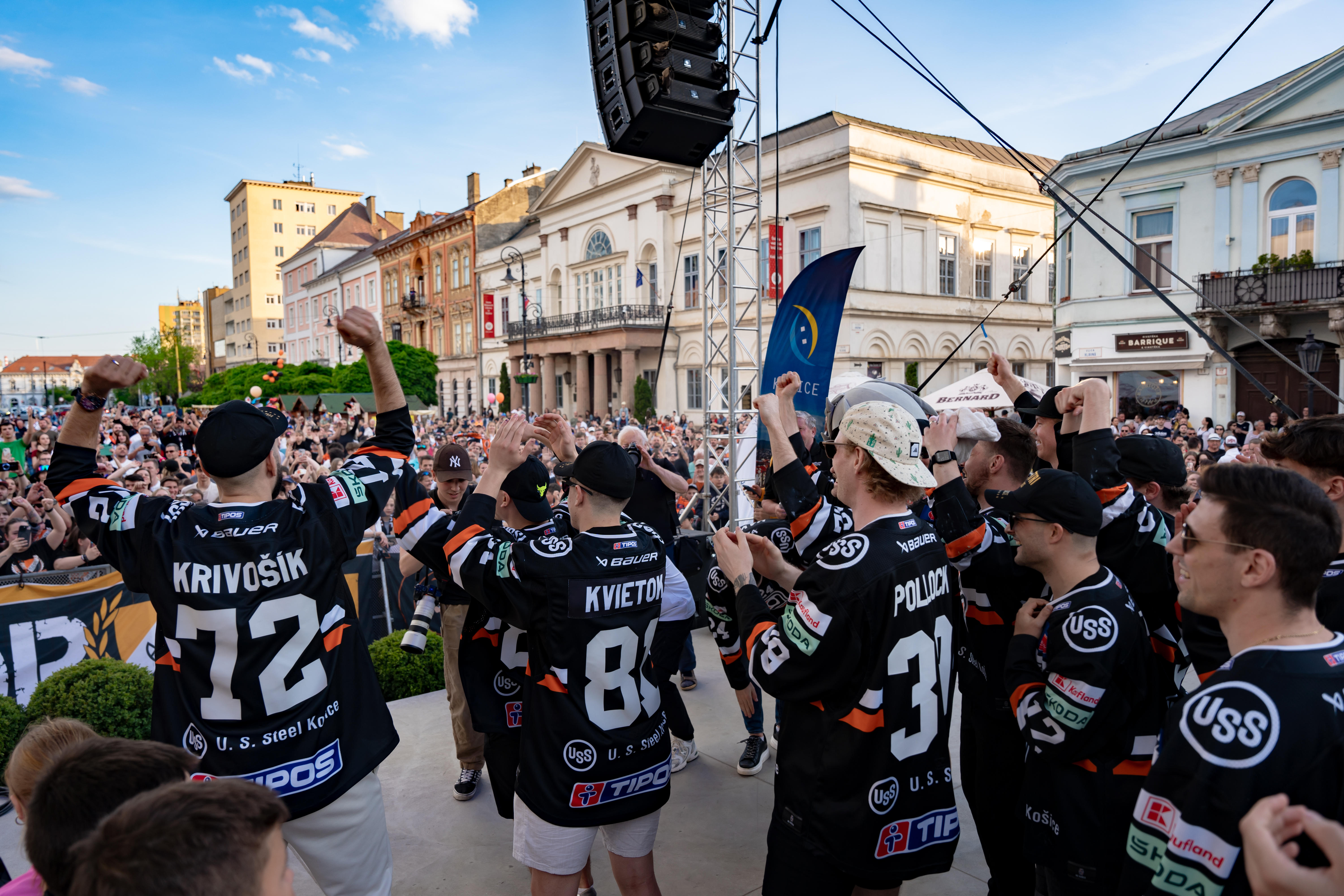 Majstrovske oslavy HC Kosice-73
